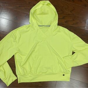 prAna WOMEN'S EILEEN HOODIE IN LIMONATA Drifit Athletic Fishing SZ S SMALL